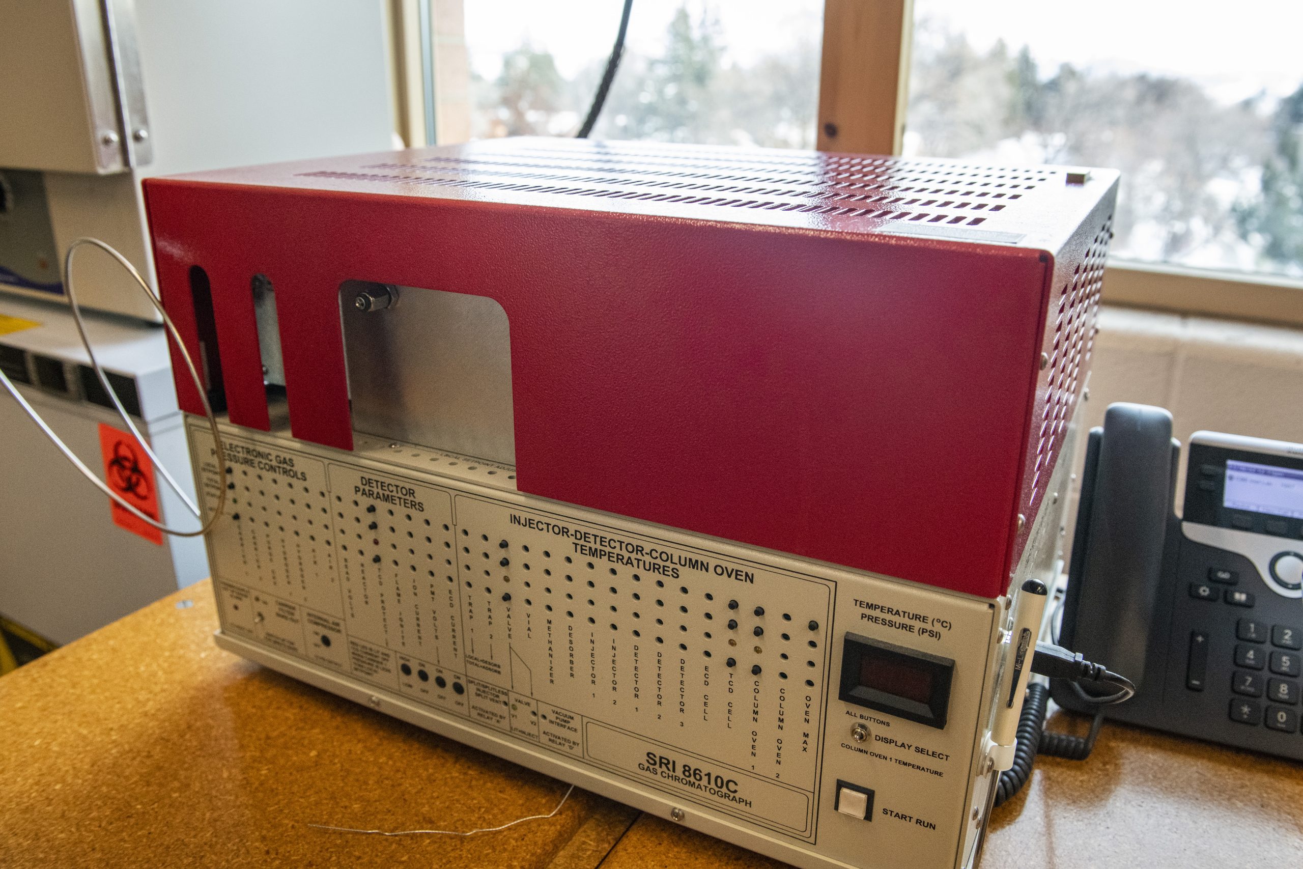 Gas Chromatography SRI Instruments with TCD