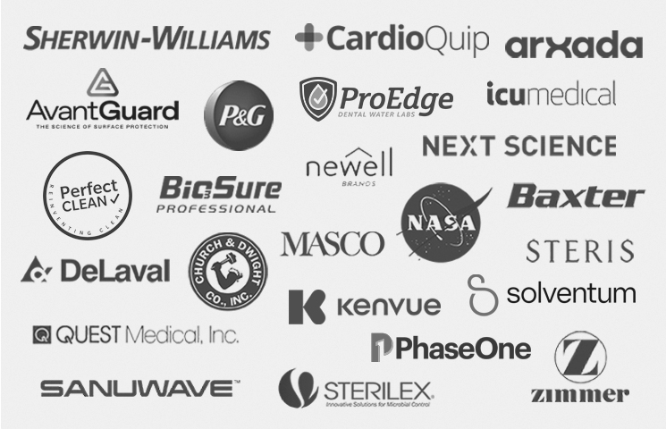 graphic with company logos